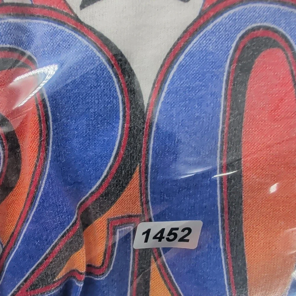 Vtg Y2K Fruit Of The Loom Rod Run 20th Anniversary Graphic T-Shirt White‎ 2XL